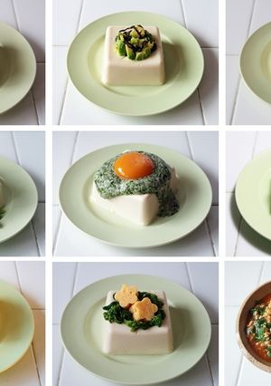 豆腐小鉢やっこ50種（豆腐小鉢スプーン）-レシピのメイン写真