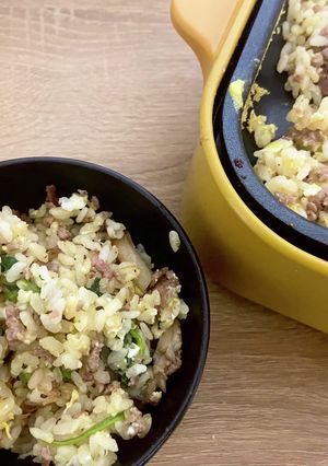 【褒められ飯】牛だし効いた牛炒飯-レシピのメイン写真