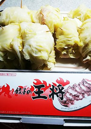 餃子の白菜ロール-レシピのメイン写真