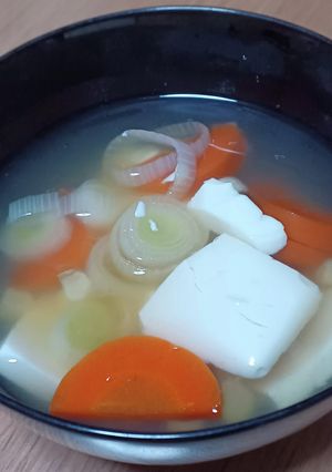 シンプル豆腐のおつゆ-レシピのメイン写真