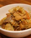 ほったらかし重ね蒸しカレー風味