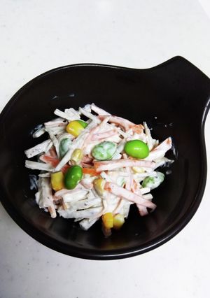 ごぼうのクリームチーズサラダ-レシピのメイン写真