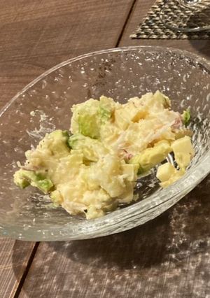 ポテトサラダにチーズ入れてみて！-レシピのメイン写真