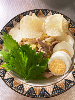 春雨と鶏肉のポテチ付きスープ-レシピのメイン写真