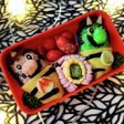 節分キャラ弁♪マリオ鬼&ルイジ鬼
