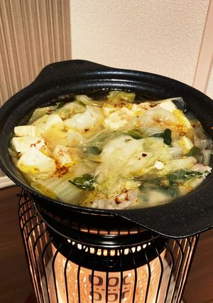 今日鍋！だいこんスライスメインの鍋-レシピのメイン写真