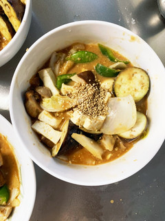 レンジ肉無豆腐きな粉ピリ辛中華味野菜炒め-レシピのメイン写真
