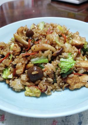いろいろ入れて炒飯-レシピのメイン写真
