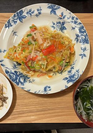 あんかけかに玉ごはん　記録用-レシピのメイン写真