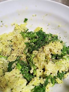 菜の花のポテトサラダ-レシピのメイン写真