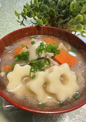 豚汁にちくわぶ-レシピのメイン写真