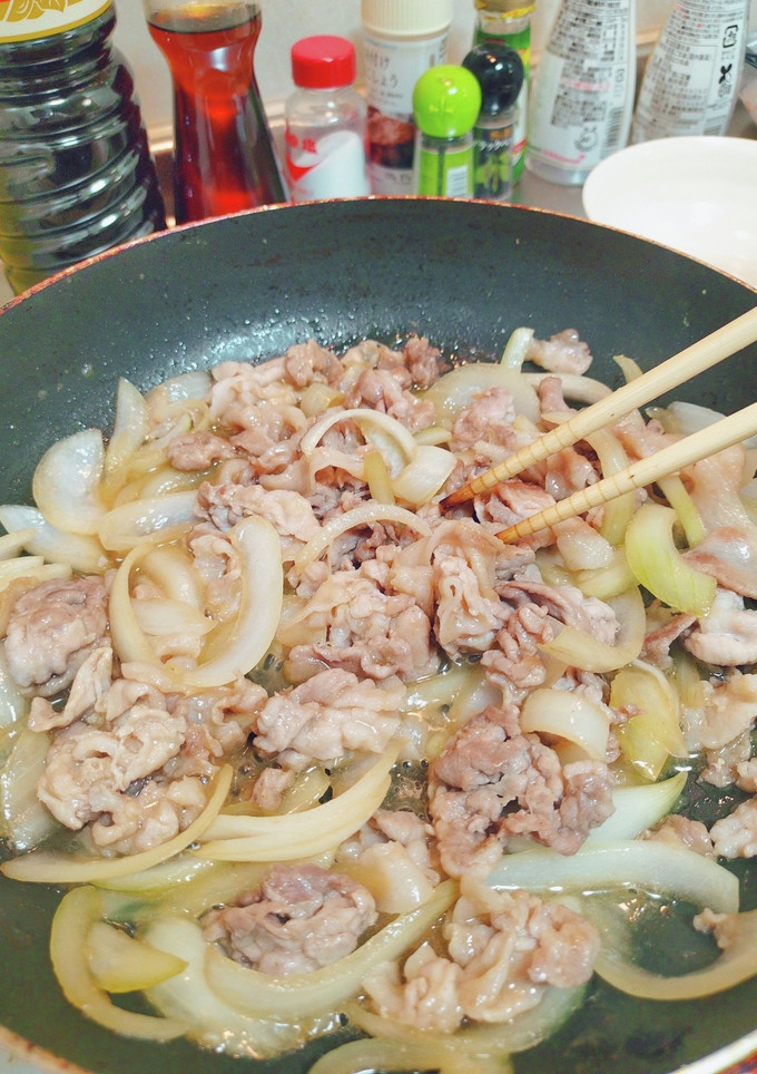 ☆簡単☆豚こま肉の生姜焼き-レシピのメイン写真