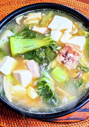 餅入り鯖鍋-レシピのメイン写真