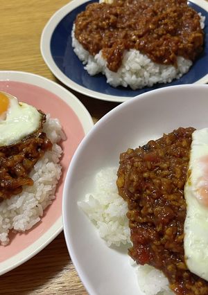 簡単!フライパン1つ!ドライカレー-レシピのメイン写真