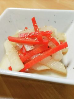 大根の酢きんぴら-レシピのメイン写真