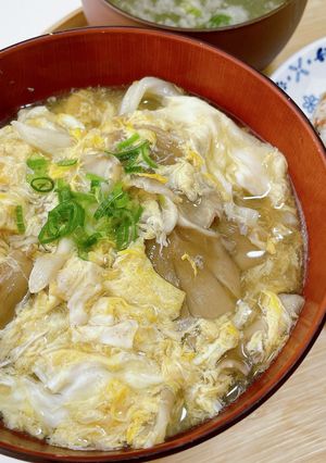 まいたけのたまごあんかけうどん-レシピのメイン写真