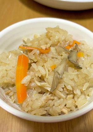 昆布つゆの炊き込みご飯(2合)-レシピのメイン写真