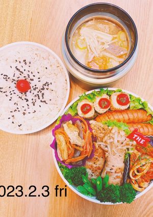 男子高校生お弁当★301-レシピのメイン写真