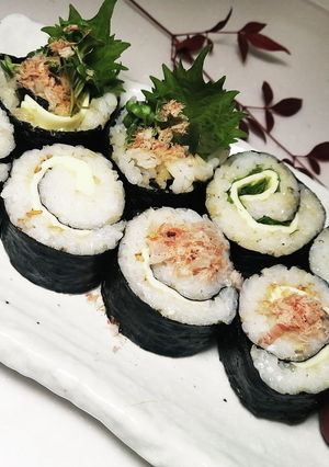 チーズおかか巻-レシピのメイン写真