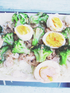 チキンと野菜たまごのサラダ-レシピのメイン写真