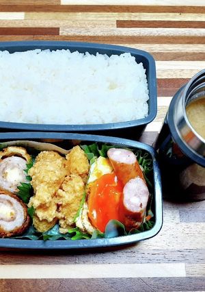 高校生男子お弁当23年2月3日-レシピのメイン写真