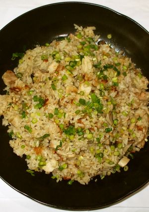 春のもち麦椎茸鶏肉炊き込みご飯♪簡単薬膳-レシピのメイン写真