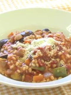 もち麦と夏野菜のリゾット-レシピのメイン写真