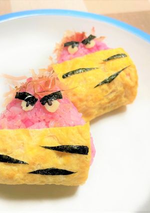赤おにぎり-レシピのメイン写真