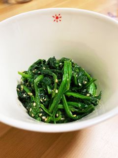 ほうれん草の胡麻和え-レシピのメイン写真
