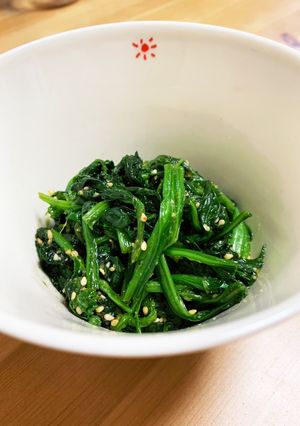 ほうれん草の胡麻和え-レシピのメイン写真