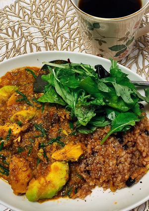 野菜キノコカレー♡フードプロセッサー使用-レシピのメイン写真