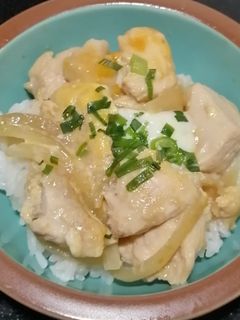 レンジで、親子丼の具-レシピのメイン写真