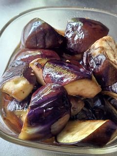 ナスを少ない油で美味しく炒める-レシピのメイン写真