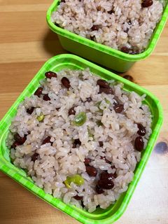 土鍋と市販の素でお赤飯-レシピのメイン写真