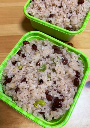 土鍋と市販の素でお赤飯-レシピのメイン写真