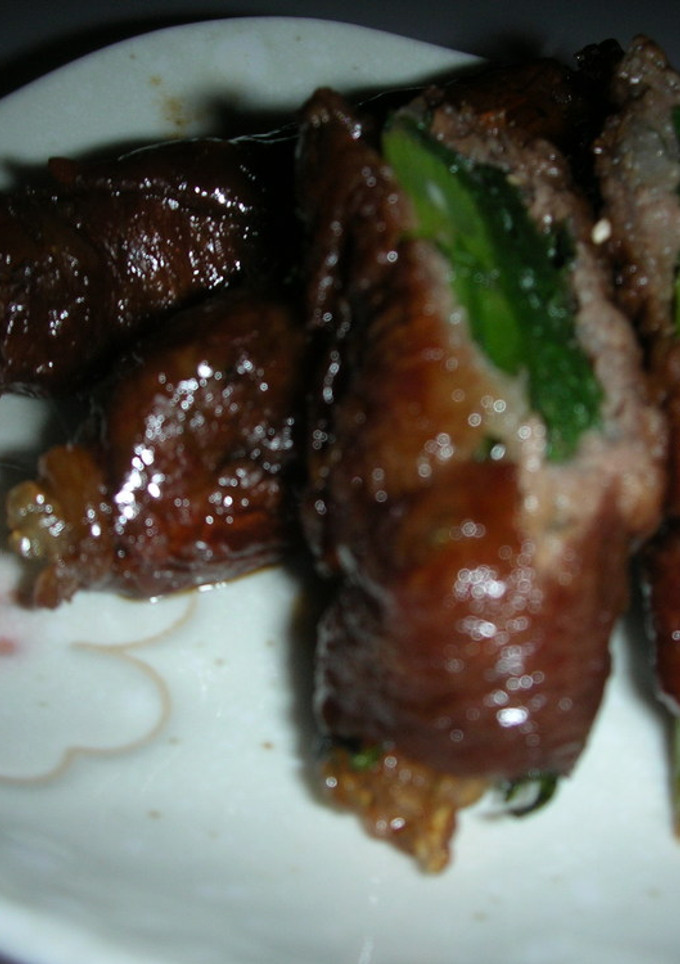 春菊のすき焼き風巻き-レシピのメイン写真