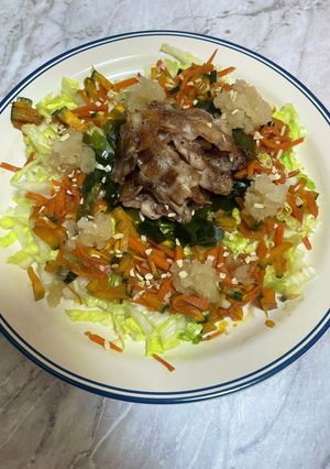 豚バラの白菜サラダ-レシピのメイン写真
