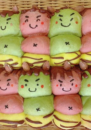 鬼のちぎりパン(節分)-レシピのメイン写真