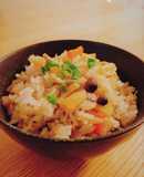 旨みたっぷり＊帆立貝柱の炊き込みご飯