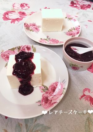 簡単♡流し缶でレアチーズケーキ♪-レシピのメイン写真