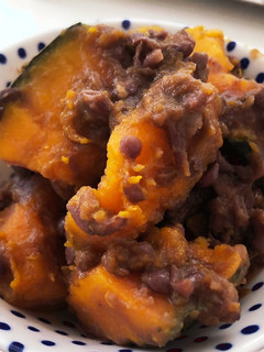 冷凍かぼちゃで!ホクホクいとこ煮-レシピのメイン写真