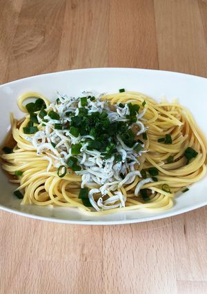 大根おろし、レモン麺つゆ、しらすパスタ-レシピのメイン写真