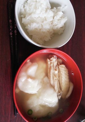 正月じゃ無くても♪余った出汁で雑煮風♡w-レシピのメイン写真