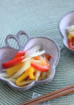 セロリとパプリカと塩麹の簡単マリネ-レシピのメイン写真