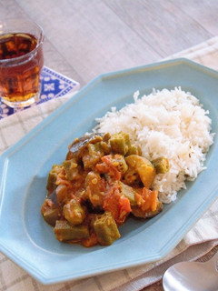 夏野菜を味わうヴィーガンカレー-レシピのメイン写真