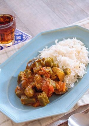 夏野菜を味わうヴィーガンカレー-レシピのメイン写真