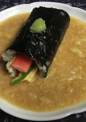 とろろ恵方巻き-レシピのメイン写真