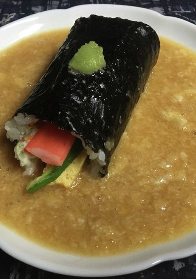 とろろ恵方巻き-レシピのメイン写真