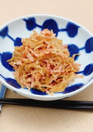島の匠ベーコンの大根きんぴら-レシピのメイン写真