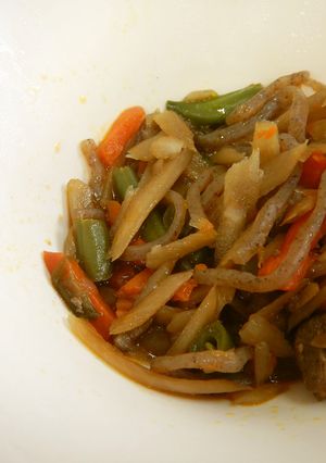 五目金平☆給食メニュー-レシピのメイン写真